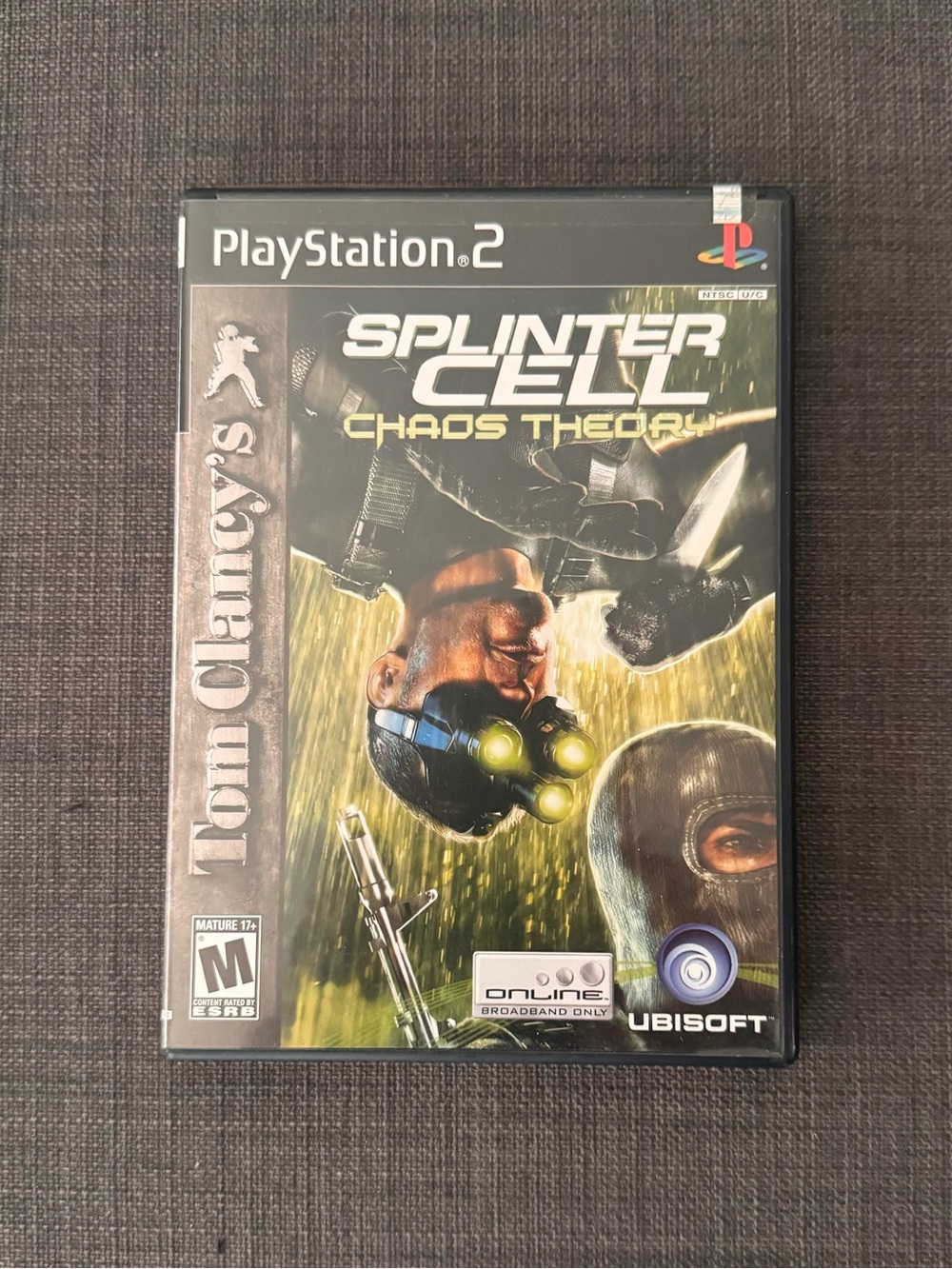 Splinter‎ Cell Chaos Theory Sony PS2 Playstation 2 Game Complete